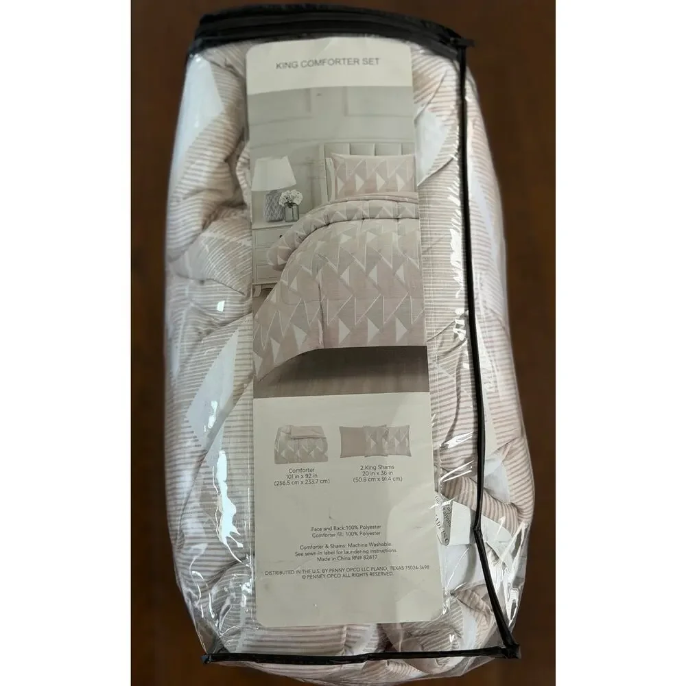 Richmond Park Calle 3PC King Comforter Set